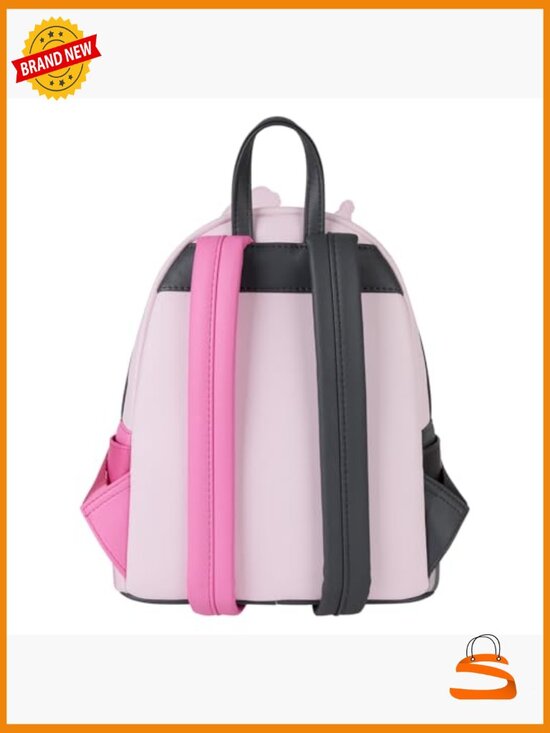 Loungefly Sanrio My Melody Kuromi Mini Backpack Faux Leather Adjustable Straps main image 5